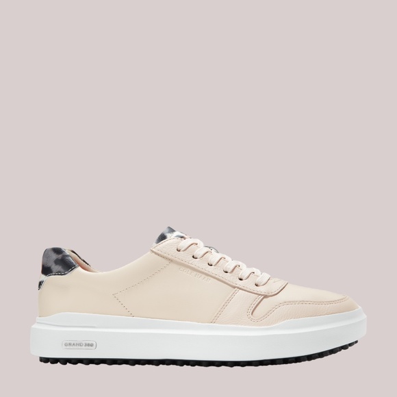 Cole Haan Shoes - Womens Cole Haan GrandPro AM Golf Sneaker, Shortbread. W23542